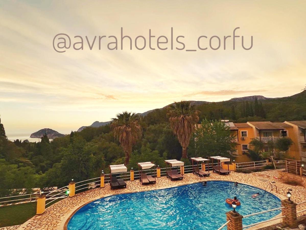 Апарт отель Avra Sunset Sea View Лиападес Экстерьер фото